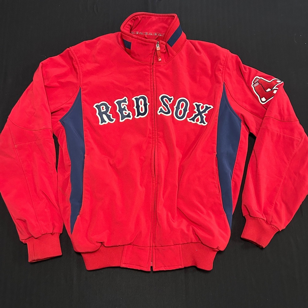 Majestic Boston Red Sox Authentic Collection Therma Base Jacket Red Mens Medium